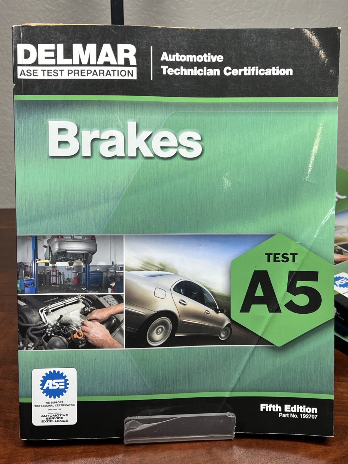 Clean Pages ASE Test Preparation – A5 Brakes (Delmar ASE Test Preparation Series