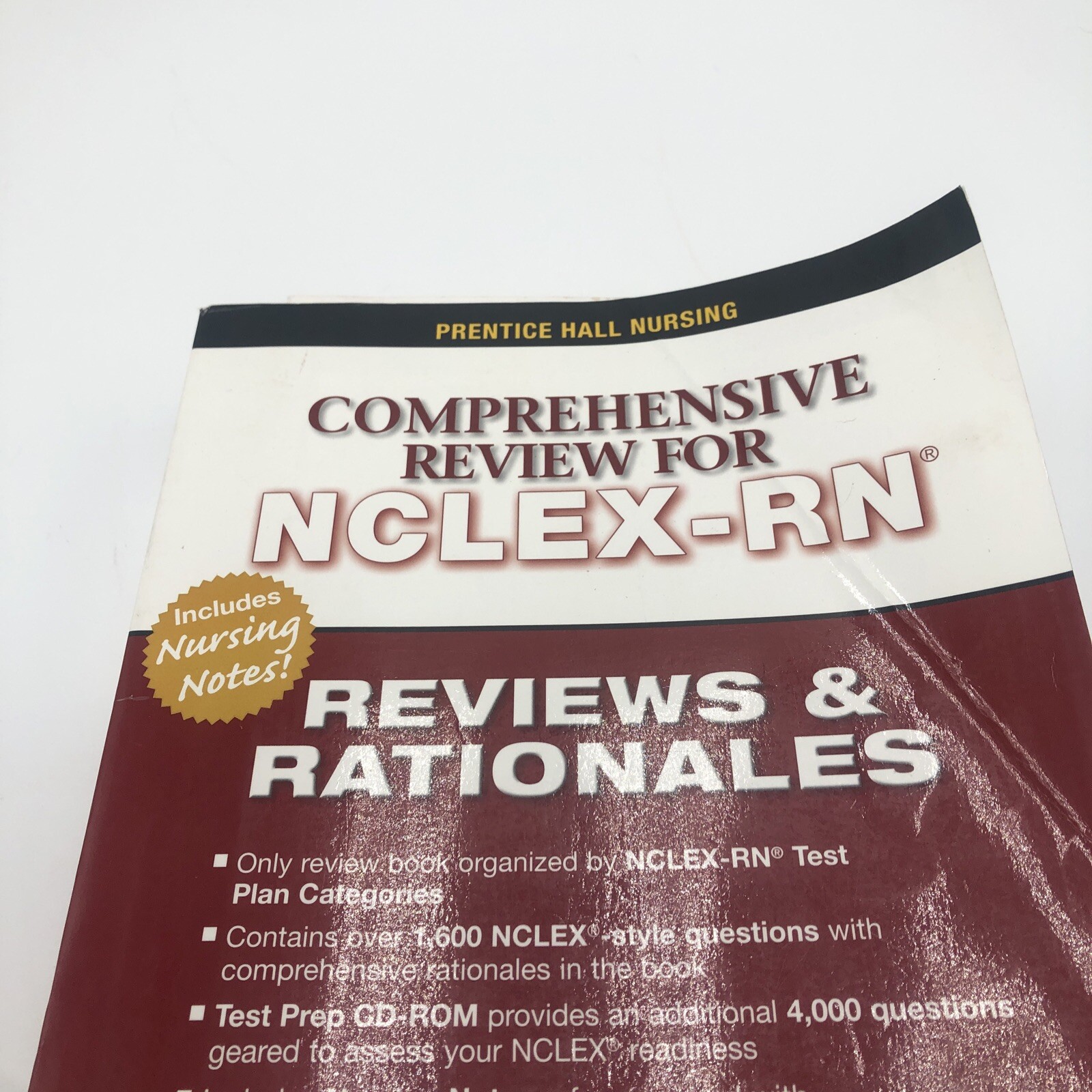 Comprehensive Review For NCLEX-RN Reviews And Rationales Book Mary Ann Hogan