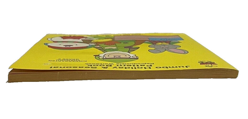 Jumbo Holiday & Seasonal Pattern Book. Reproducible Workbook. K – 8 Good