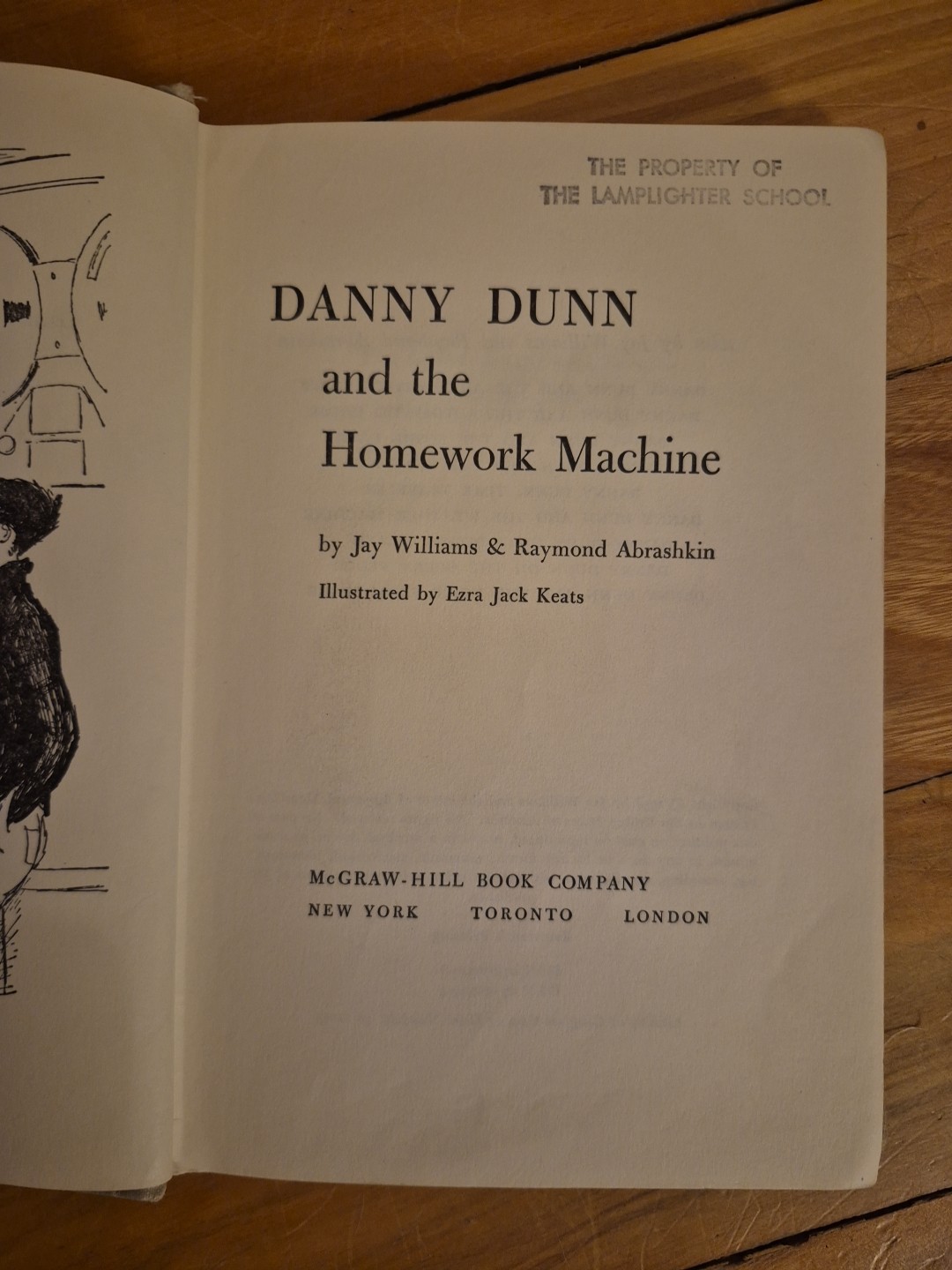 Danny Dunn and the Homework Machine – 1958 HC Children’s Chapter Book