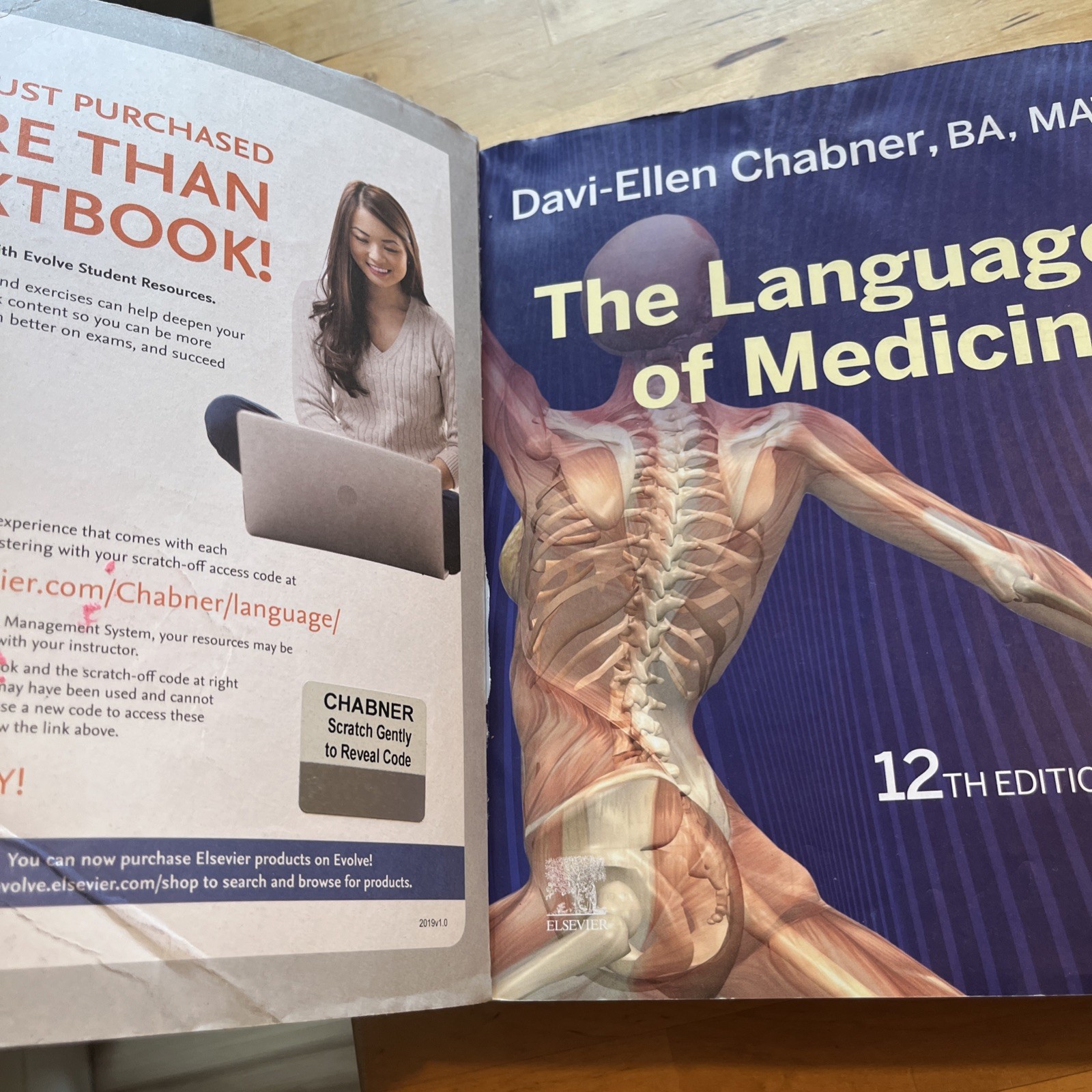 The Language of Medicine by Davi-Ellen Chabner, 12th Edition + Code
