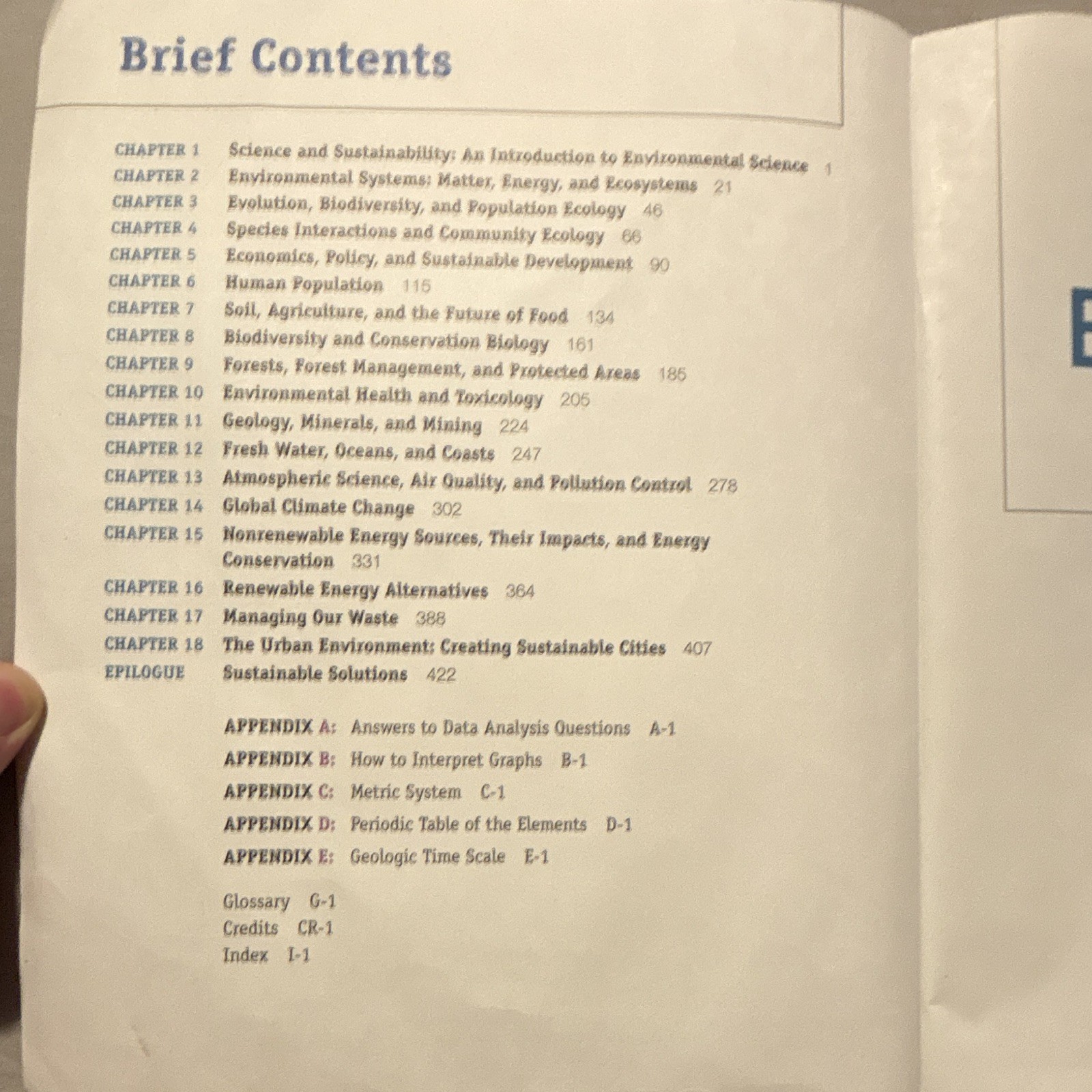 Essential Environment: The Science Behind the Stories 5th Ed