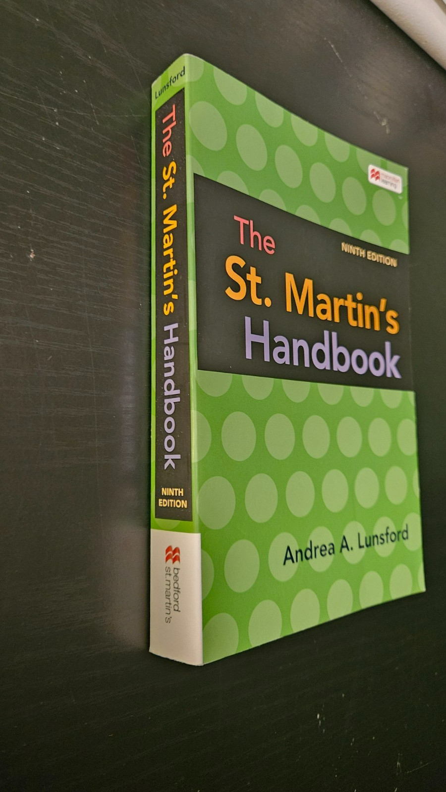 The St. Martin’s Handbook Paperback 9th Ed. Lunsford LIKE NEW