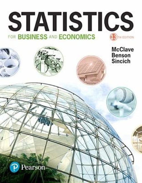 Statistics for Business and Economics Hardcover