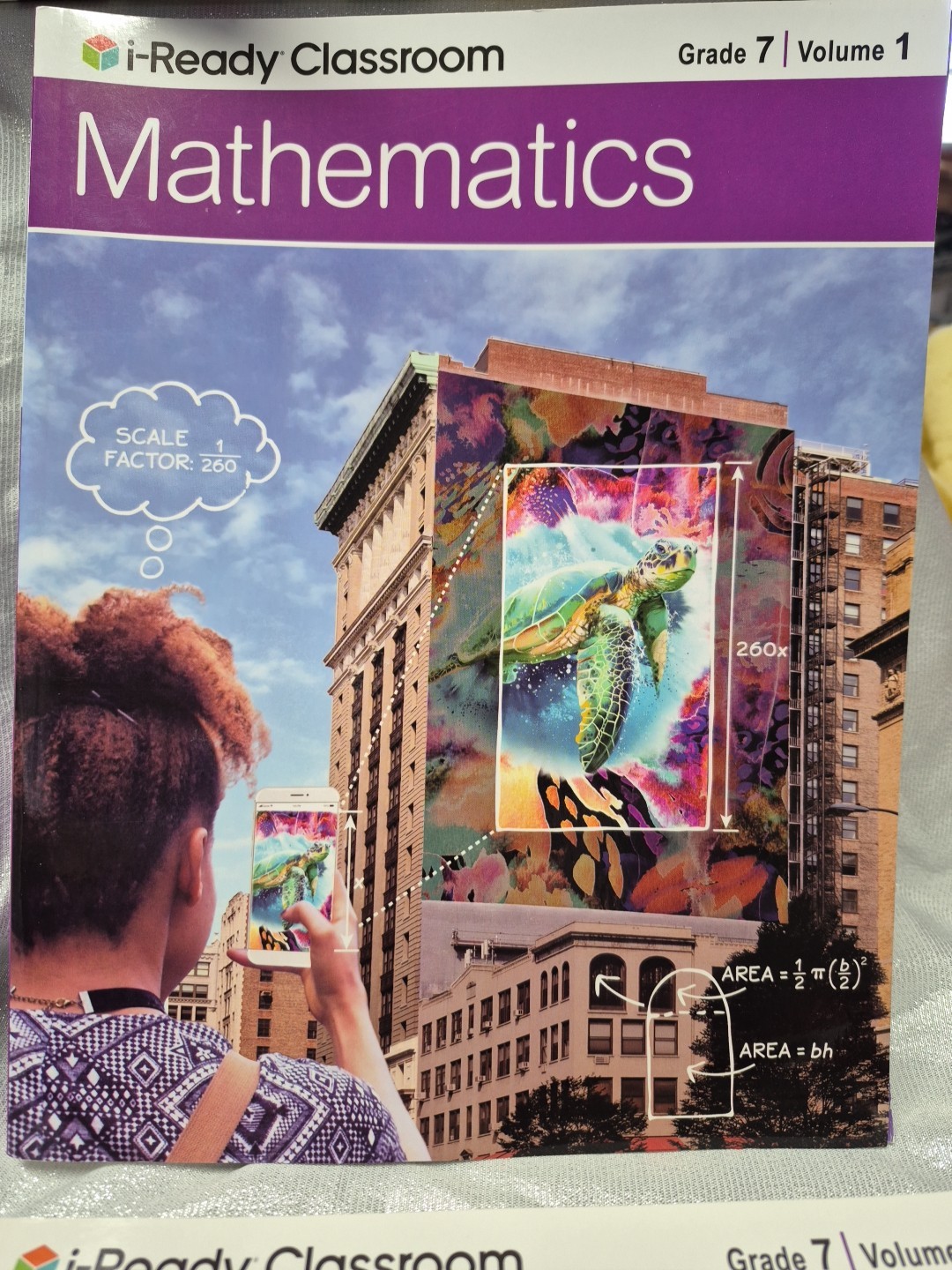 I Ready Classroom Mathematics Grade 7 Volume 1 & 2 Student Workbooks Unit 1-7