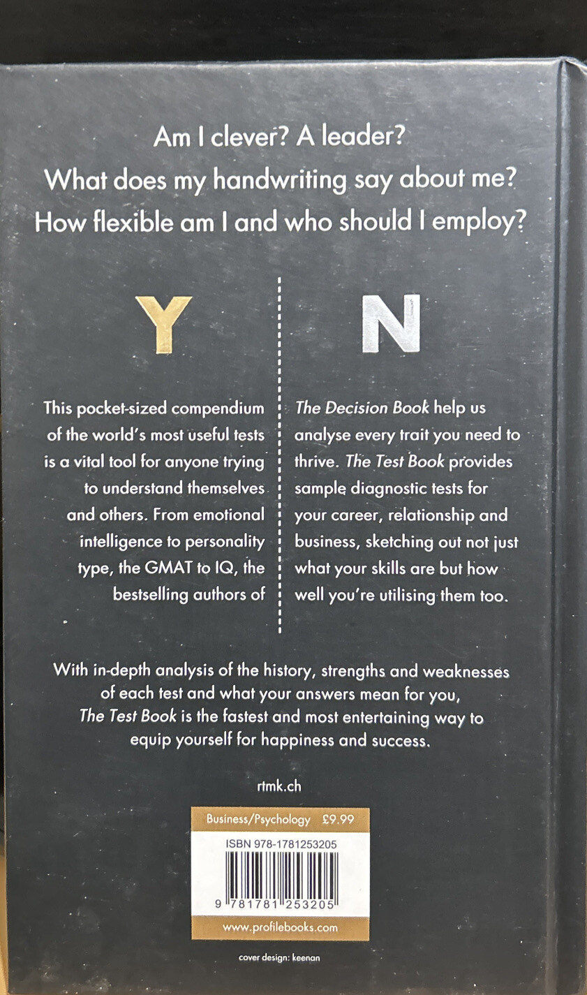 The Test Book: 64 Tools to Lead You to Success by Roman Tschappeler, Mikael…