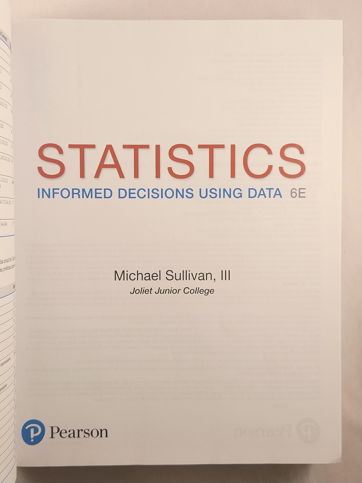 Statistics: Informed Decisions – Paperback, by Sullivan III Michael Rental ed