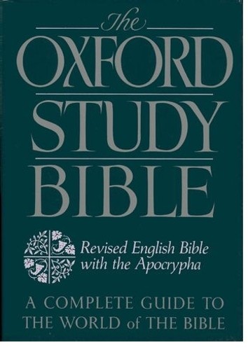 James R. Muelle The Oxford Study Bible: Revised English Bible with A (Paperback)
