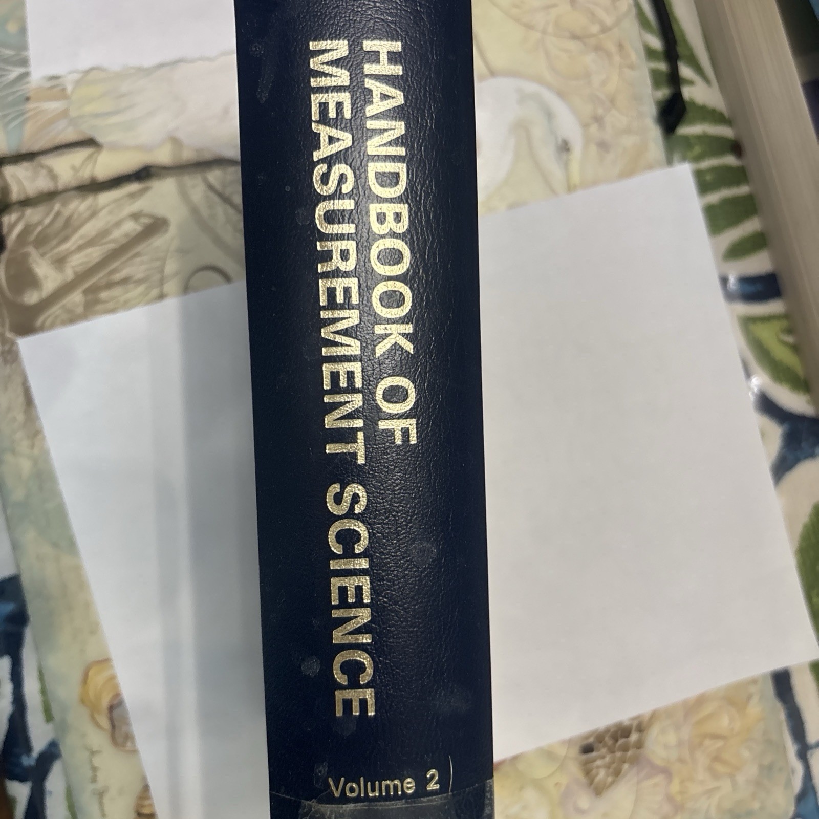 Handbook of Measurement Science Vol 2