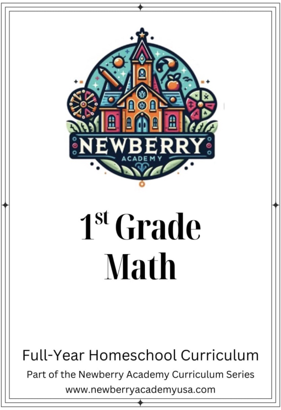 1st Grade Homeschool Bundle Math Language Science History Full Year Curriculum