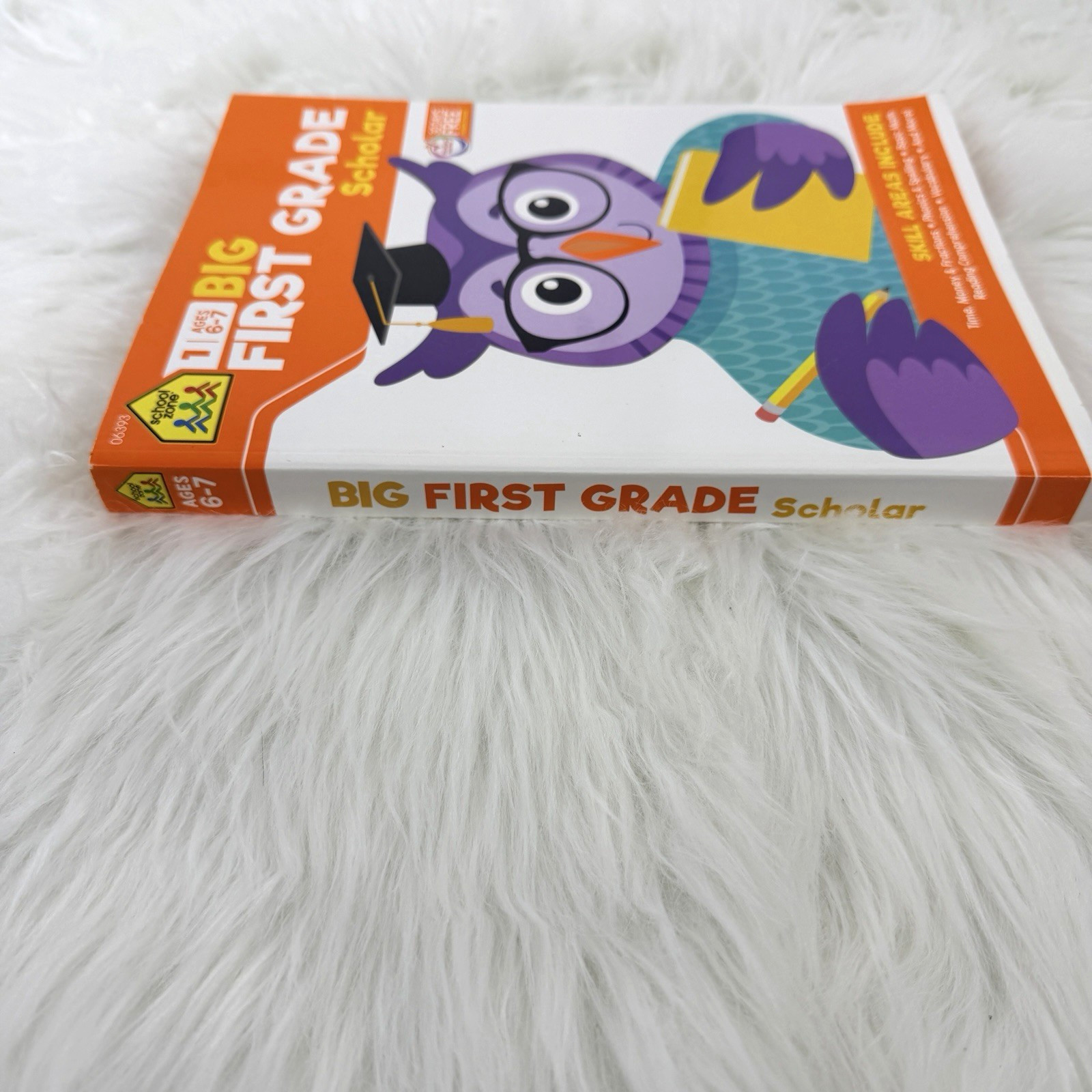 School Zone- Big First Grade Scholar Workbook-320 pages