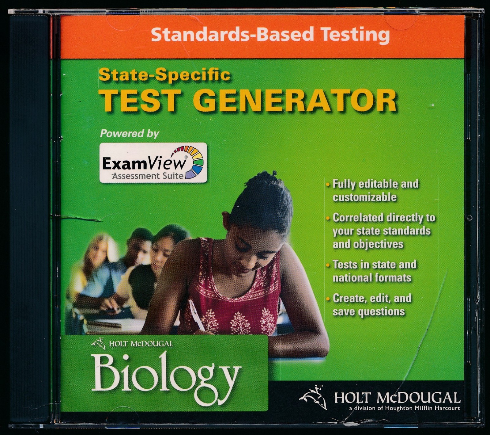 Holt McDougal Biology: ExamView Suite Test Bank Test Generator CD-ROM
