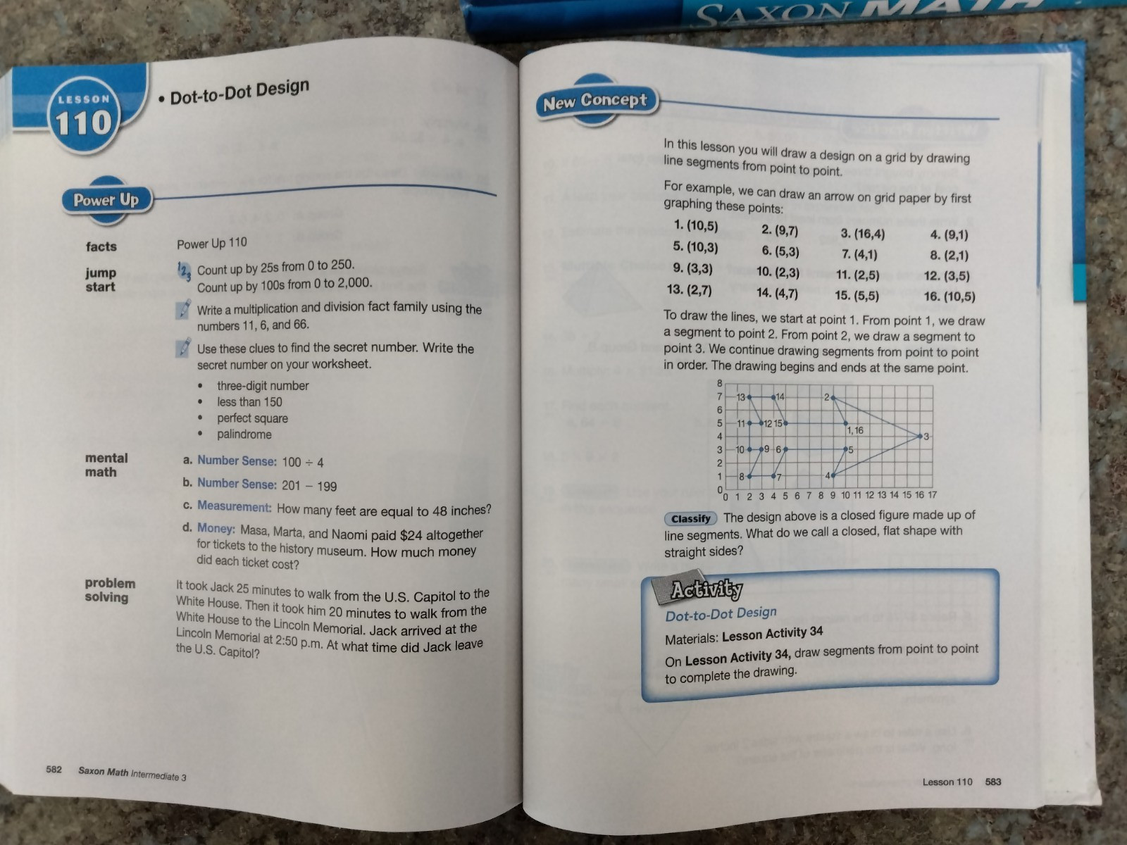Saxon Math Intermediate 3 Student Edition