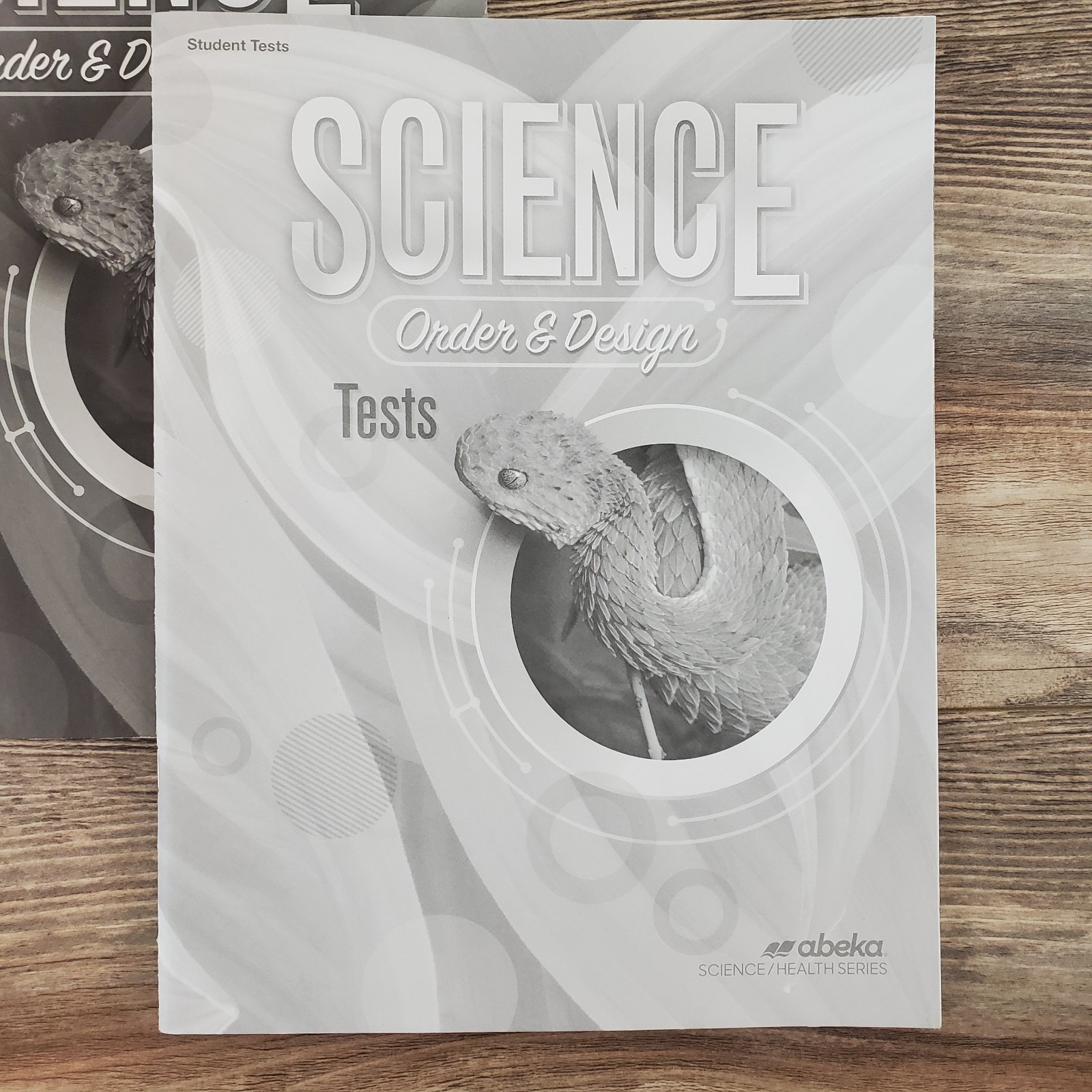 Abeka Science Order & Design Tests and Teacher’s Key Unused
