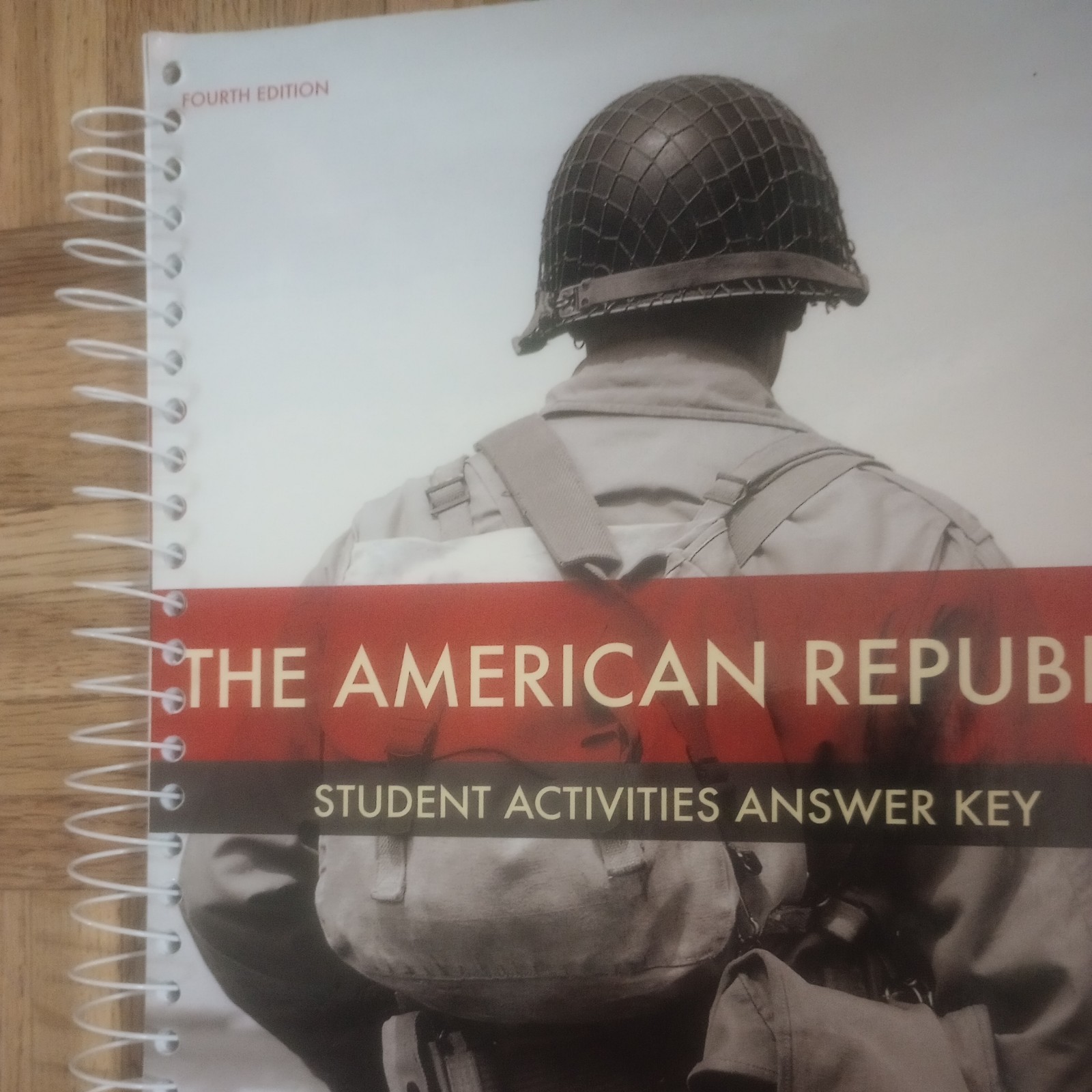 BJU The American Republic Student Activities & Ans Key 8th Gr Curriculum 4th Ed.