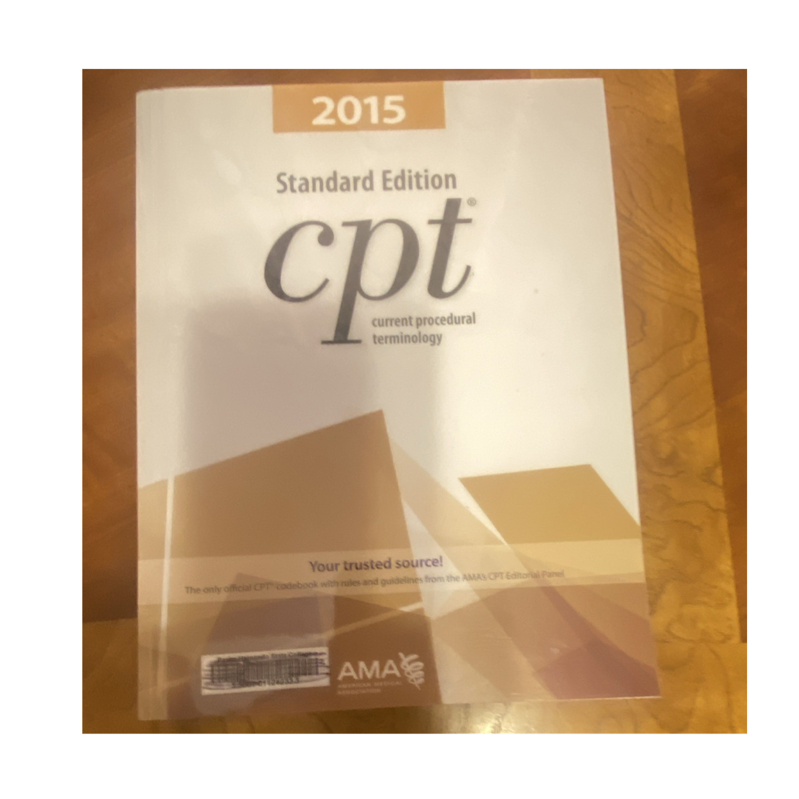 AMA CPT Standard Edition 2015 Paperback Medical Coding Textbook (9915S)