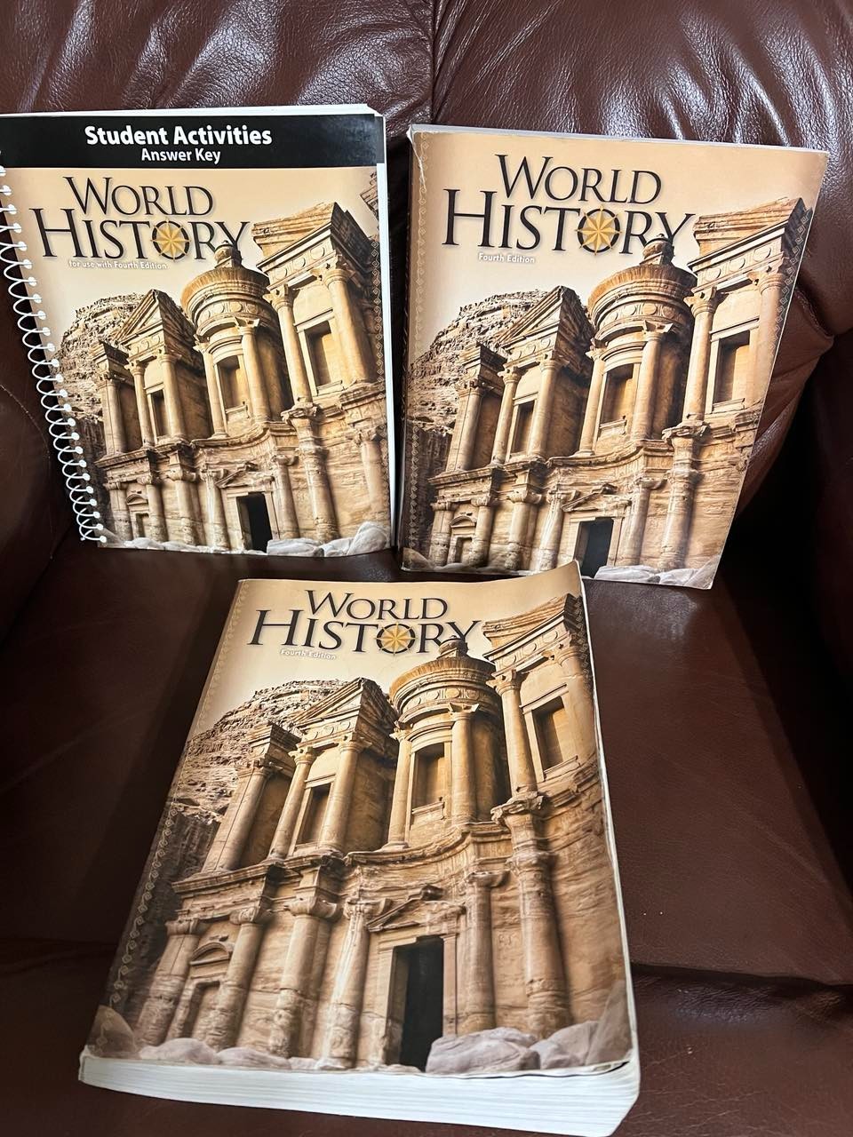 BJU Press World History 2 Student Textbooks 1 Student Activity Manual 4th Ed