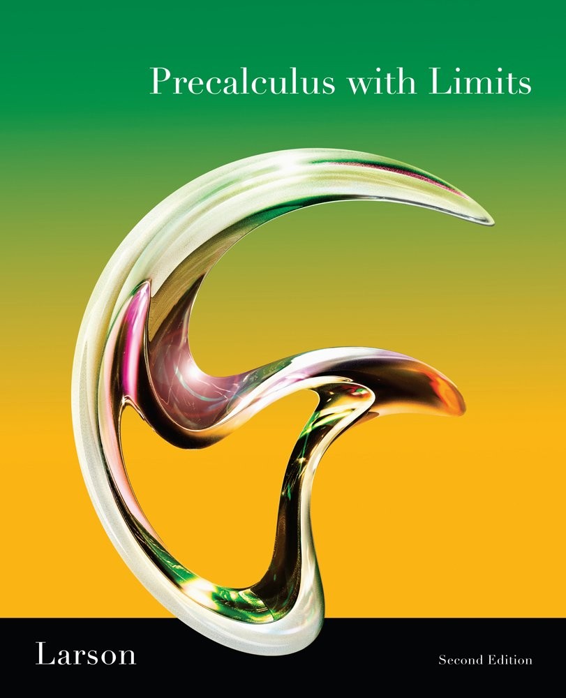 Precalculus W/ Limits Pre-AP National Se Ron Larson hardcover Very Good