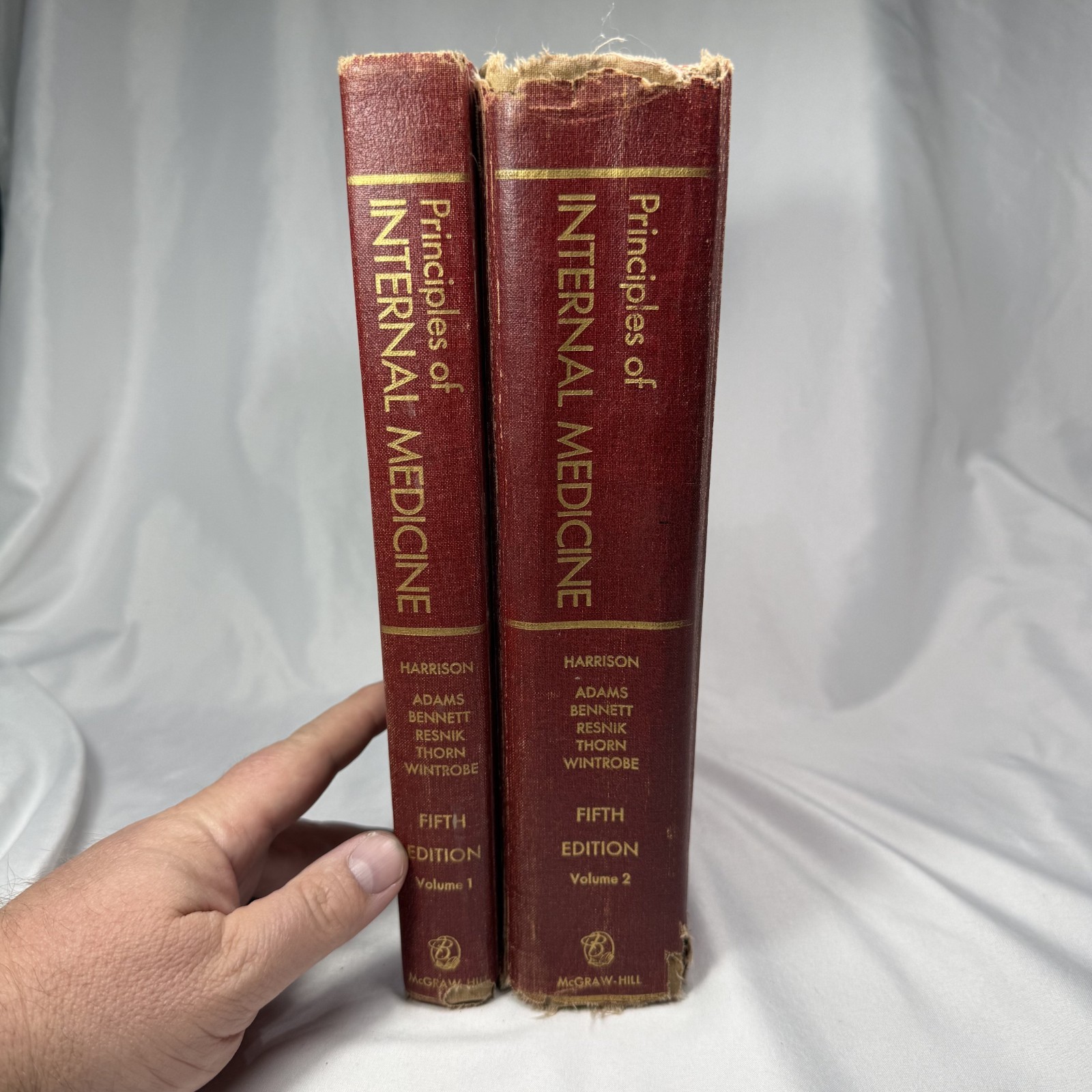 Harrison’s Principles of Internal Medicine, Fifth Edition 1966 (Vol.1 & Vol.2)