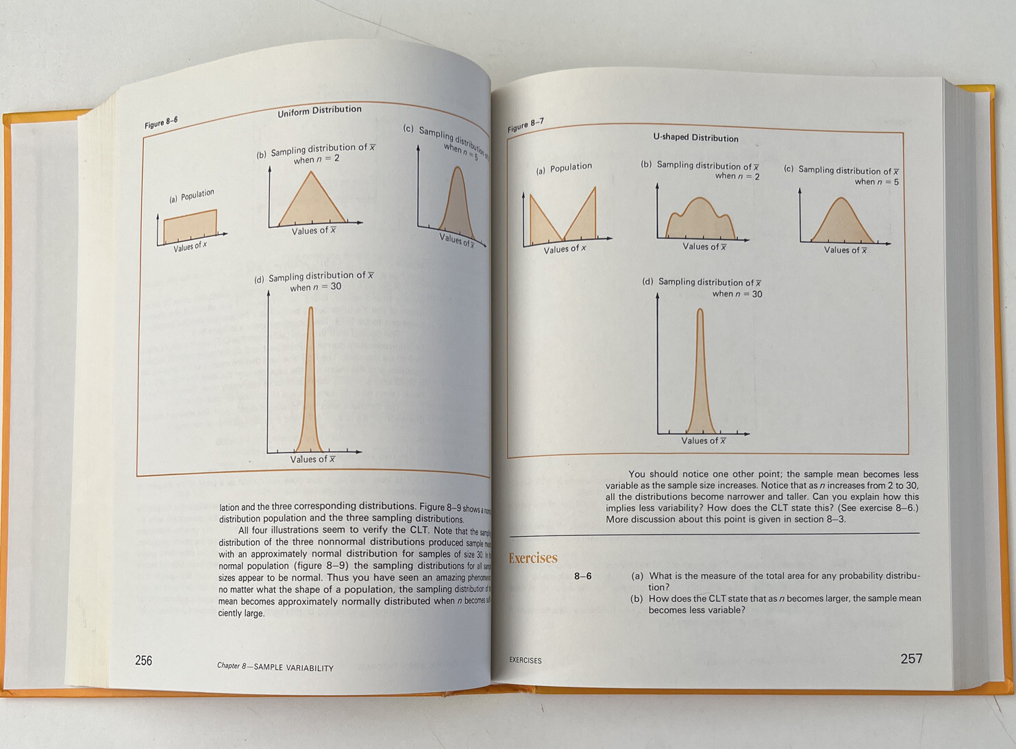 Elementary Statistics, Third Edition, by Robert Johnson 1980 Hardcover