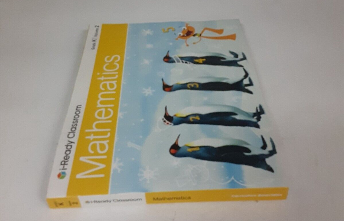 i-Ready Classroom Mathematics Grade K Vol 2 Only Workbook – New