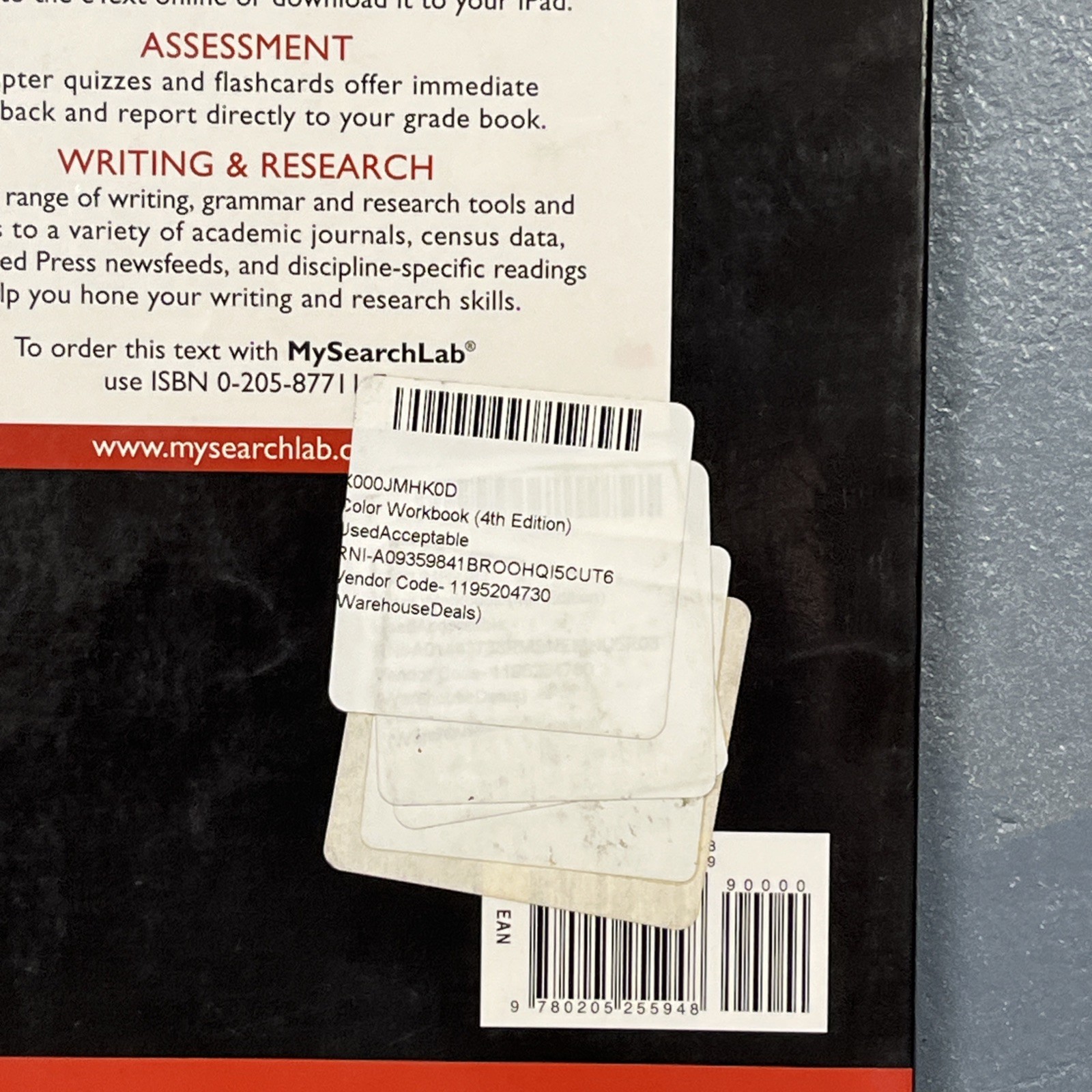Color Workbook – Paperback, by Koenig M.F.A. Becky – Acceptable SEE IMAGES