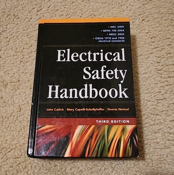Electrical Safety Handbook Third Edition NEC OSHA NFPA 70E Industrial Reference