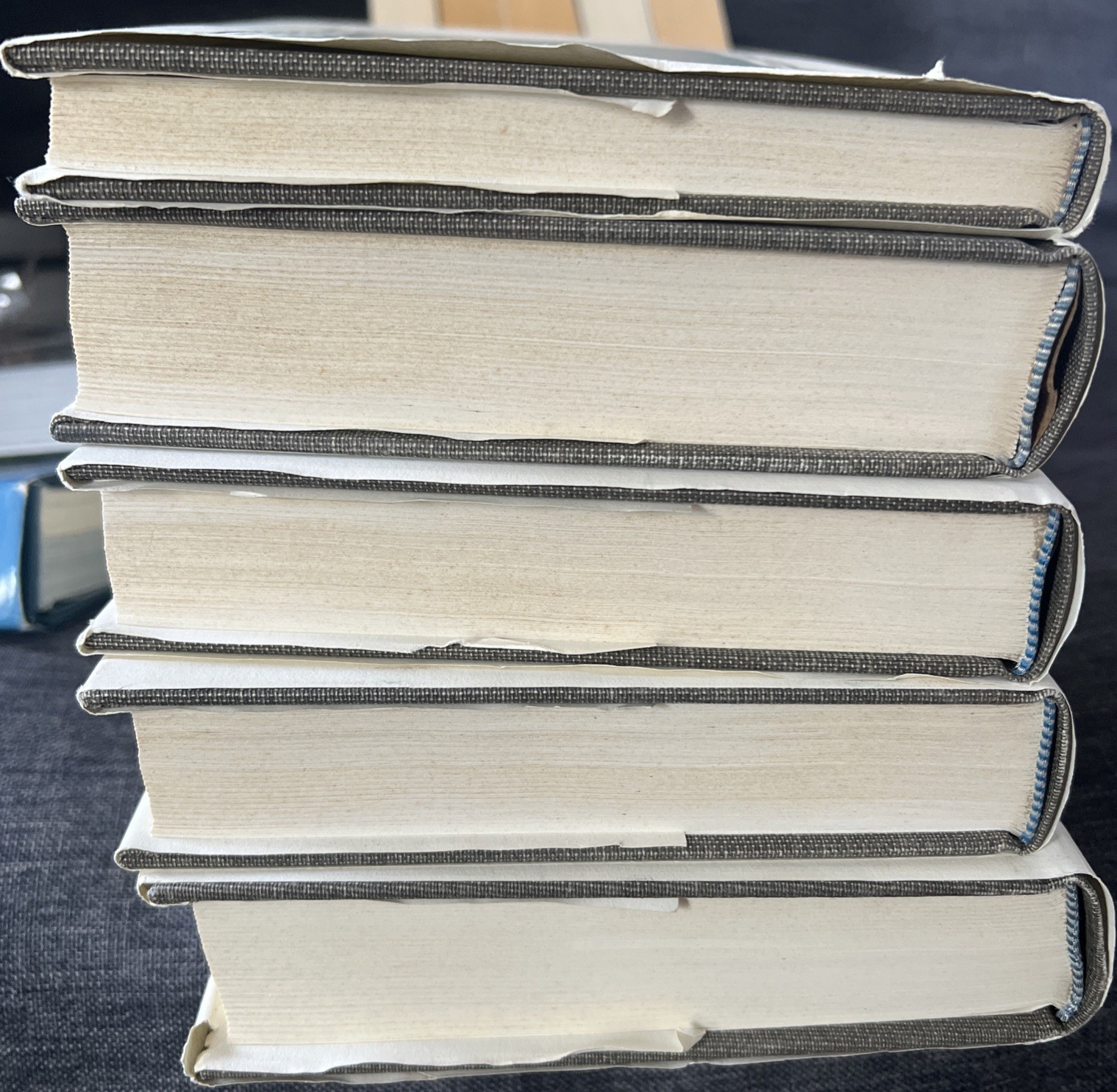 Letters of Samuel Johnson – Hyde Edition 5 volumes complete VG DJ Princeton
