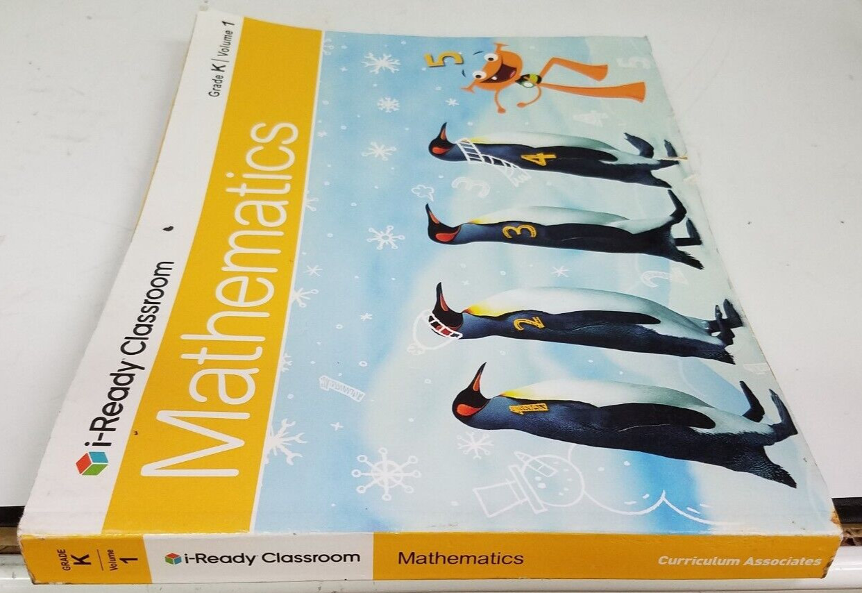 i-Ready Classroom Mathematics Grade K Volume 1 – No Writing
