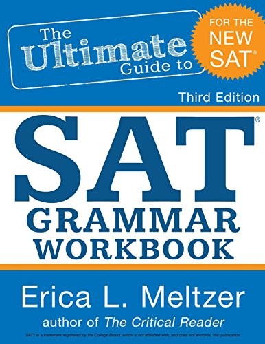 THE ULTIMATE GUIDE TO SAT GRAMMAR WORKBOOK, 3RD EDITION By Erica L. Meltzer *VG*