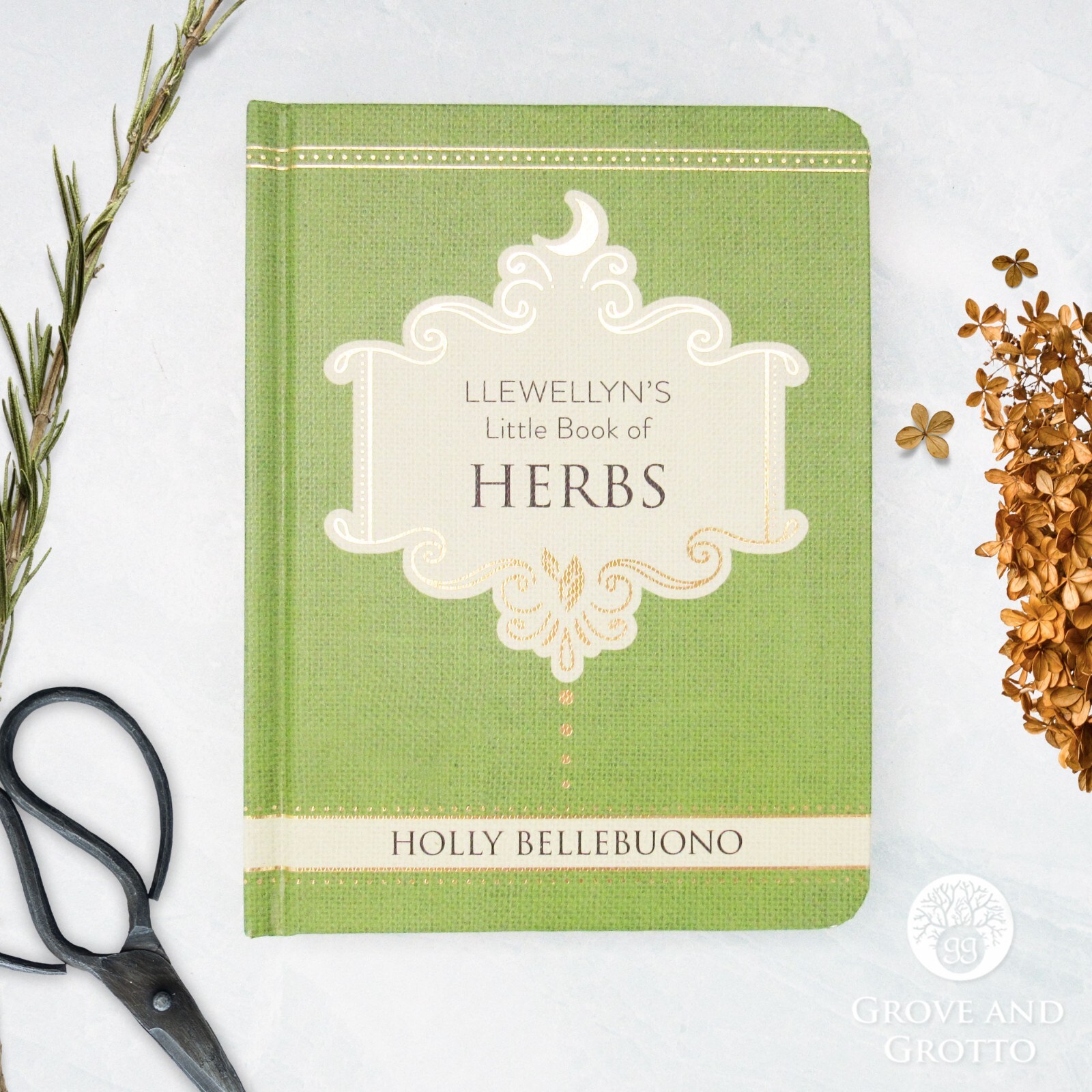Llewellyn’s Little Book of Herbs by Holly Bellebuono NEW Hardcover Mini Book