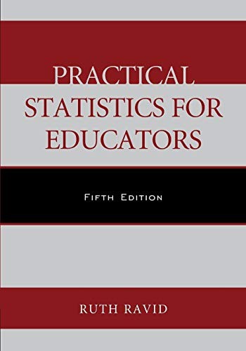 Practical Statistics for Educators, Ravid, Ruth