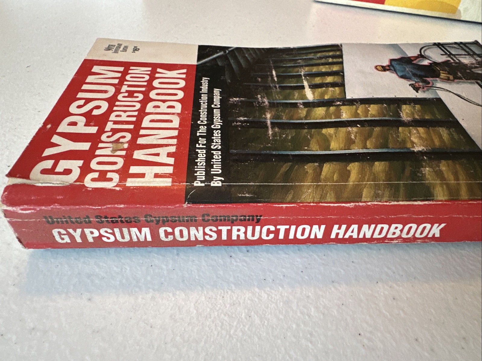 Gypsum Construction Handbook 90th Edition 1992 528 Pages No Markings