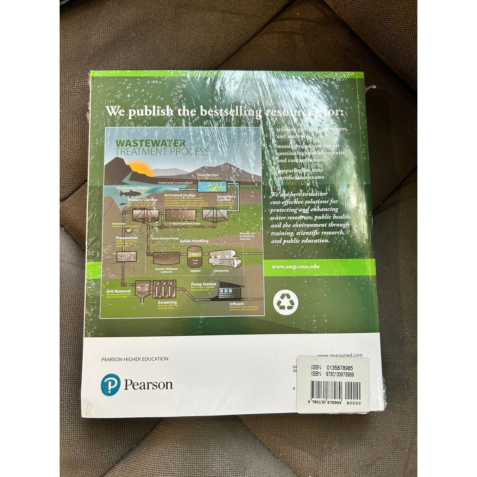 Operation of Wastewater Treatment Plants Vol 1 8th Edition New in Package
