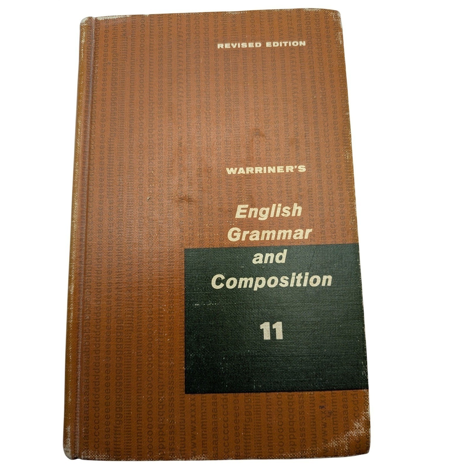 Warriner’s English Grammar and Composition 11 Revised Ed. Harcourt Brace World