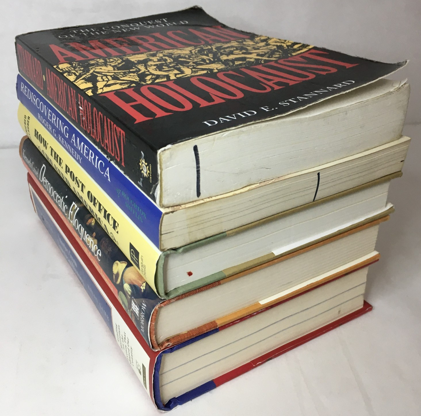 Lot of 5 Nonfic Books – American / United States History – Natives Post Office
