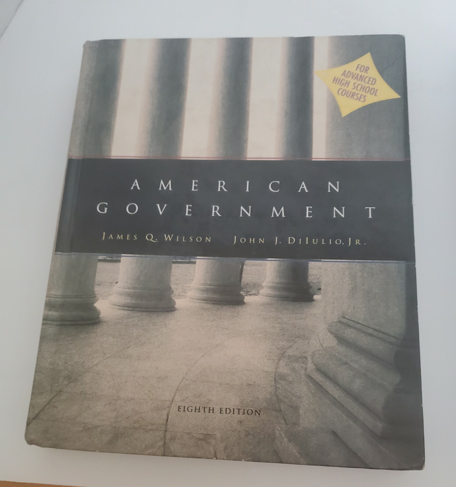 AMERICAN GOVERMENT 8TH EDITION HARDBACK TEXT BOOK AND INSTRUCTOR GUIDE