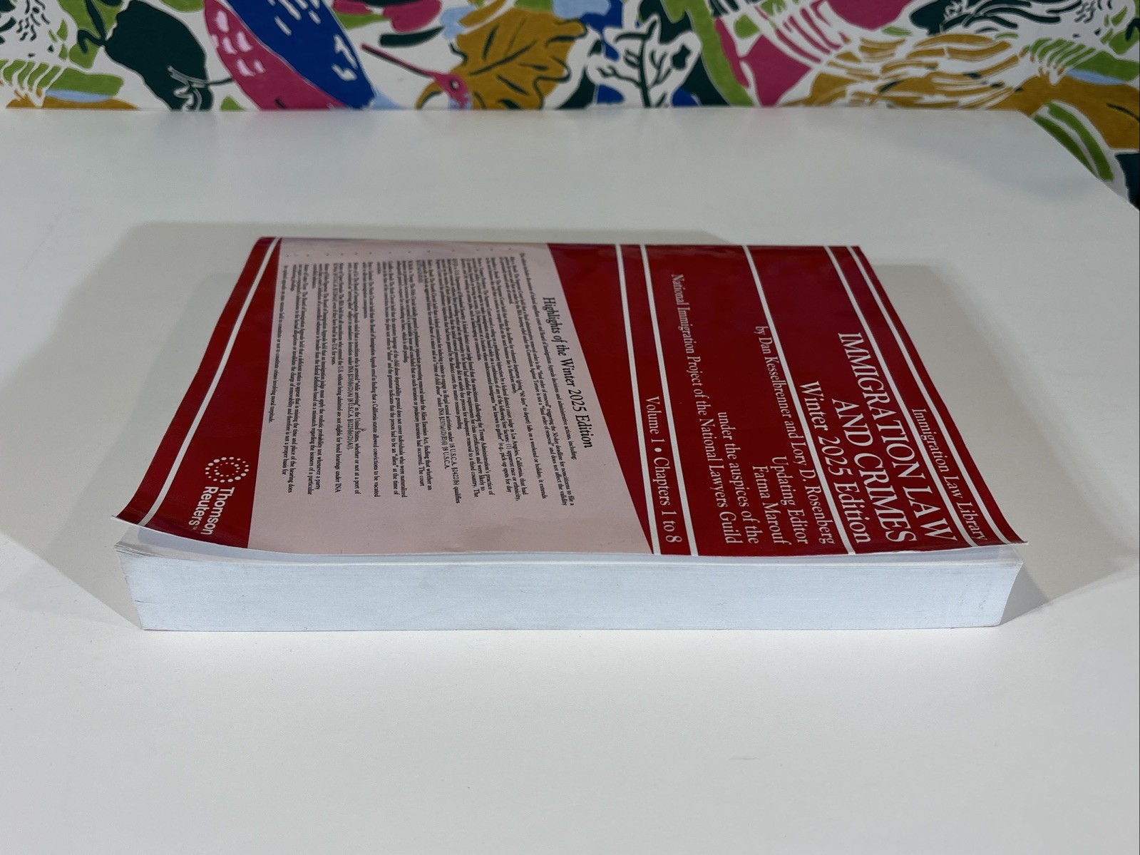 Immigration Law and Crimes Winter 2025 Edition VOLUME 1 (Chapters 1 to 8) Only