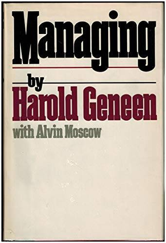 Managing – Hardcover By Geneen, Harold – GOOD