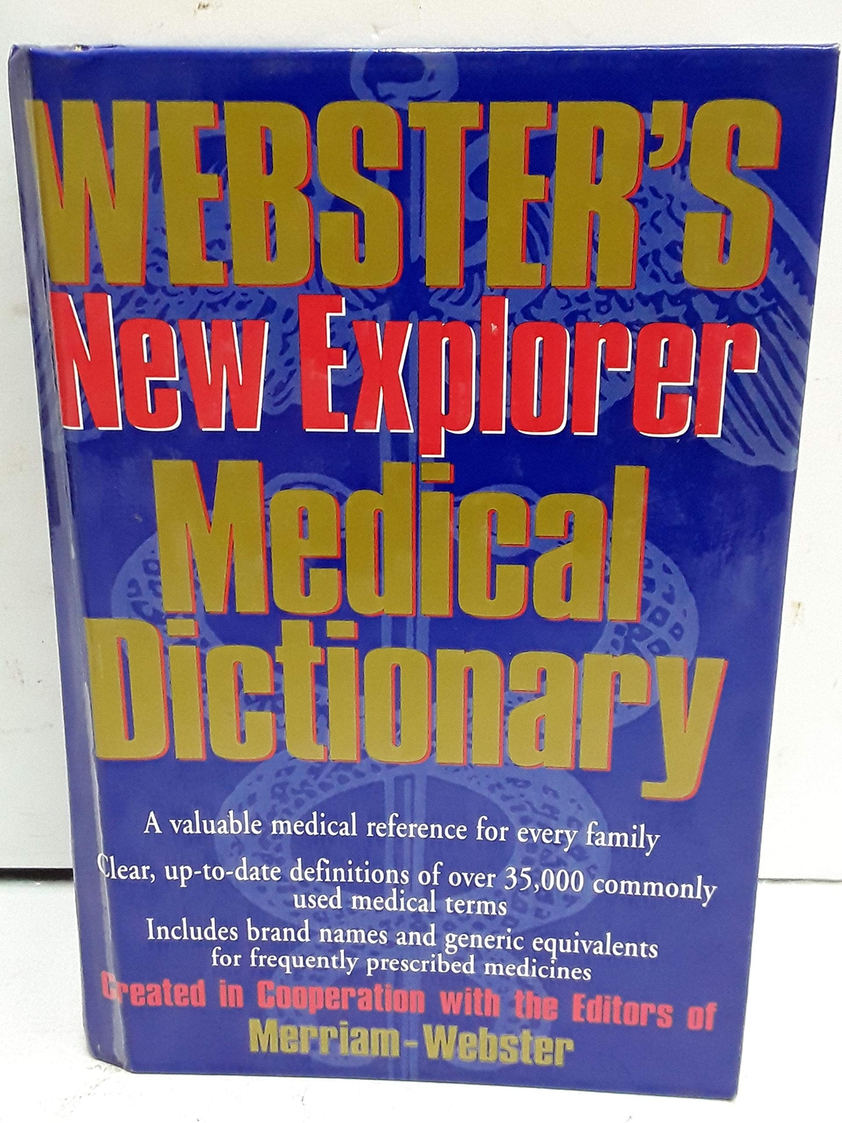 Webster’s New Explorer Medical Dictionary – Merriam-Webster – hardcover – Go…