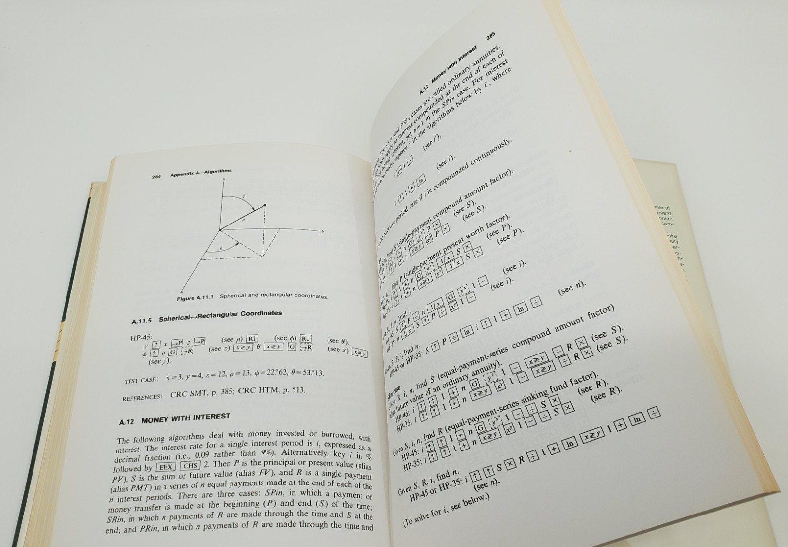 Algorithms for RPN Calculators by John A. Ball 1978 Edition Wiley Interscience