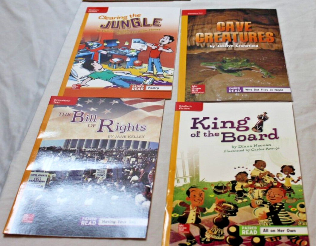 Mcgraw Hill Reading Wonderworks Grade 5 Apprentice Leveled Readers Set of 30 New