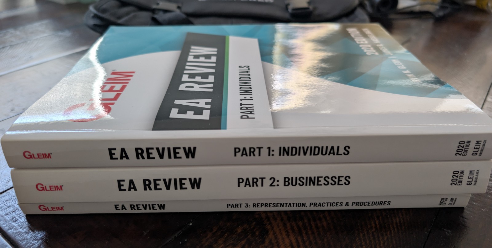 2020 GLEIM EA Enrolled Agent Review Course Part 1, 2 And 3 Book Set