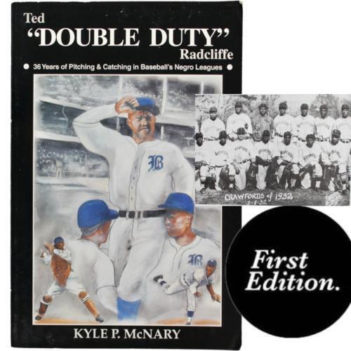 Baseball Negro Leagues Ted Double Duty Radcliffe Bio History NY Black Yankees