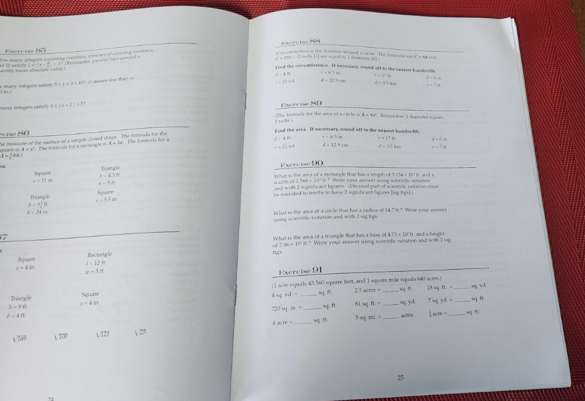Abeka A Beka Book Video PLANE GEOMETRY Student Practice Exercises 670750 pb