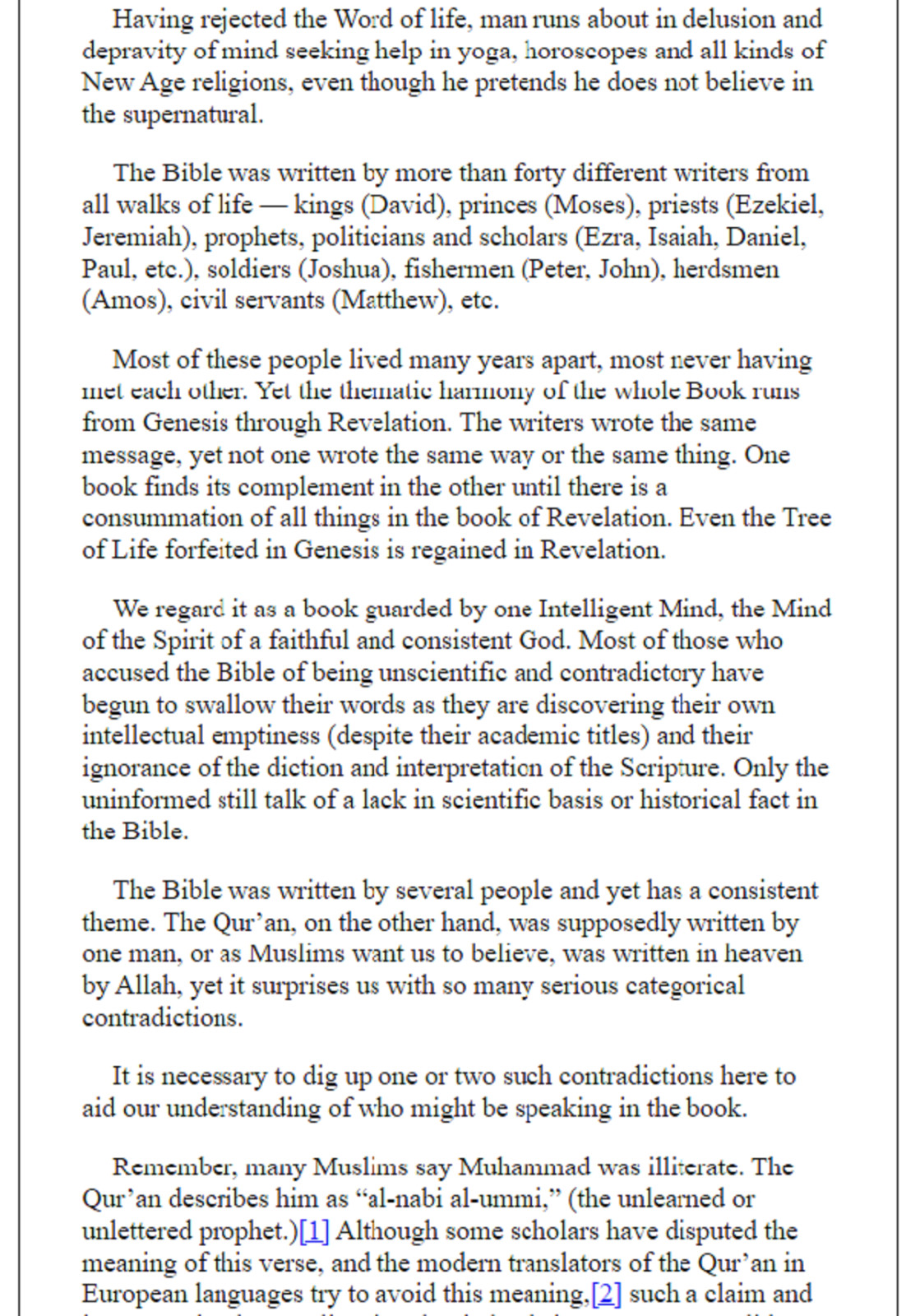 ANATOMY OF THE QUR’AN | G J O MOSHAY | CHICK PUBLICATIONS | 160 PAGES