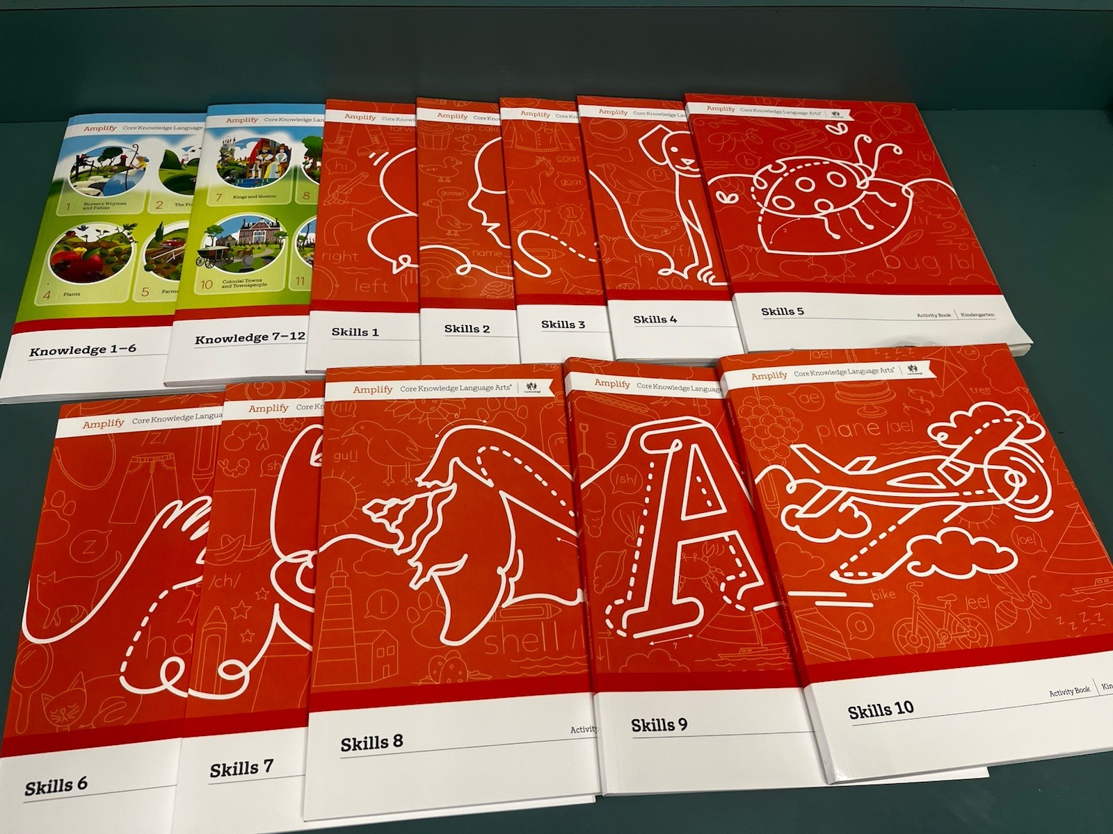 CKLA Amplify Skills Workbooks 1-10 Kindergarten Knowledge 1-12 Student Workbooks