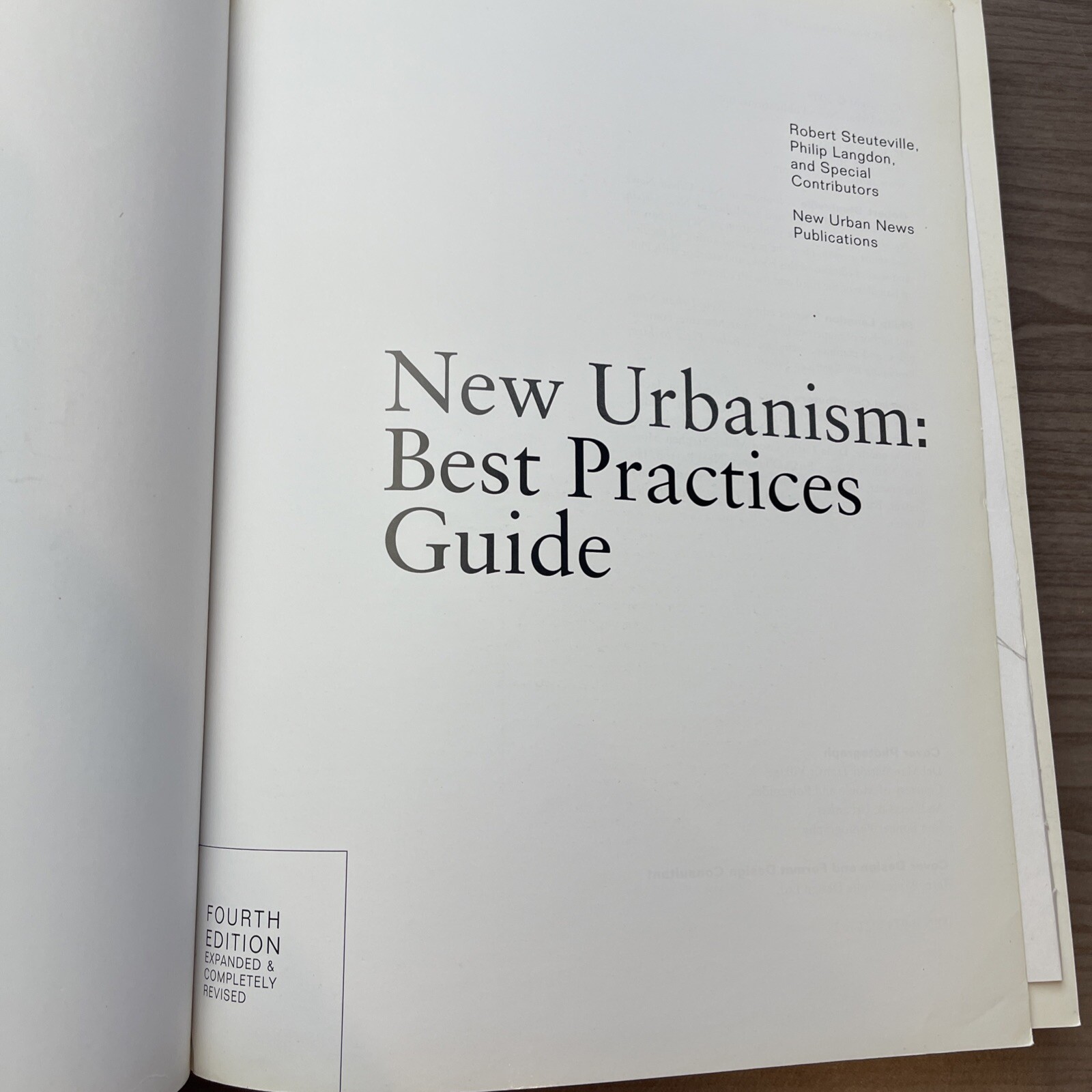 New Urbanism: Best Practices Guide, Fourth Edition Expanded & Revised