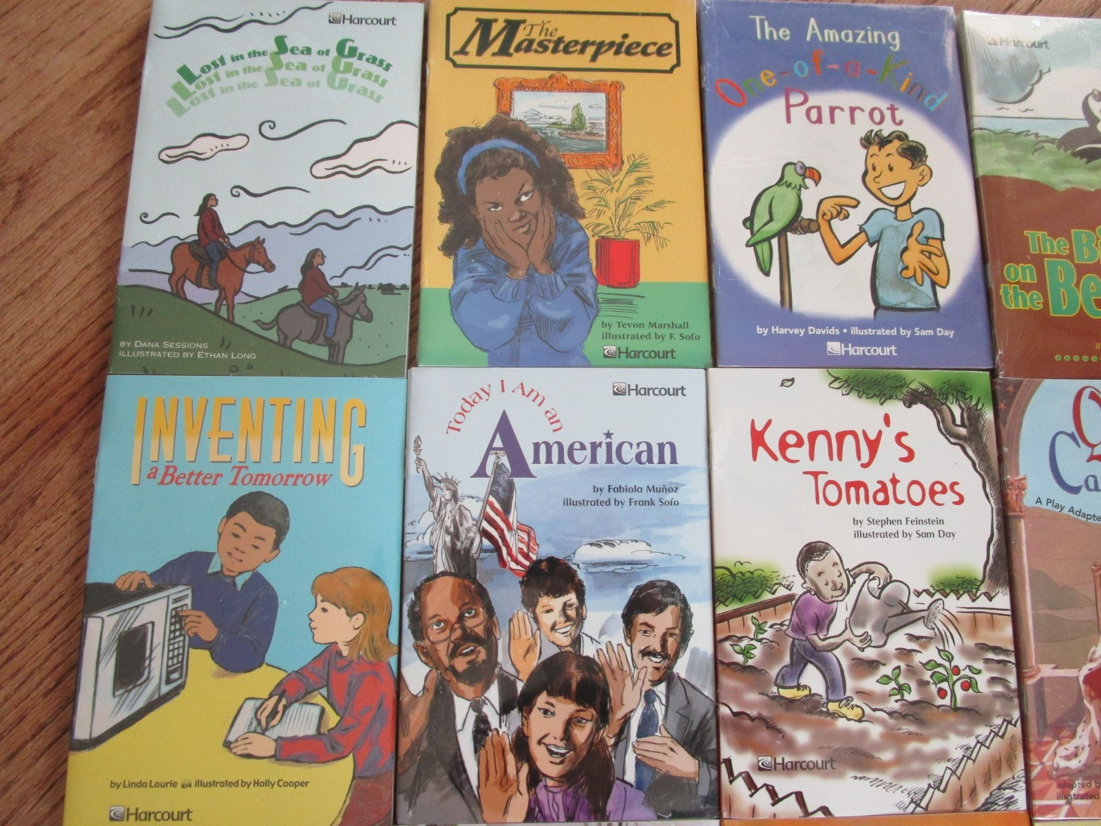 Harcourt Readers Classroom Books, BELOW LEVEL GRADE 4, 16 TITLES, 80 BOOKS NEW