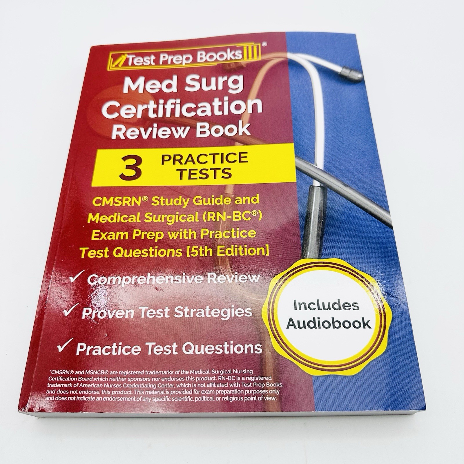 Med Surg Certification Review Book: CMSRN Study Guide and Medical Su – VERY GOOD